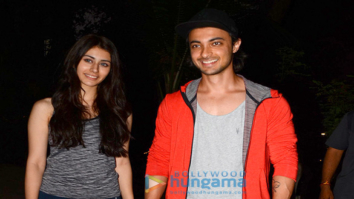 Aayush Sharma and Warina Hussain spotted at dance class in Bandra