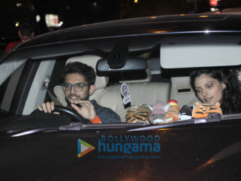 Aditya Thackeray and Saiyami Kher spotted at Smoke House Deli