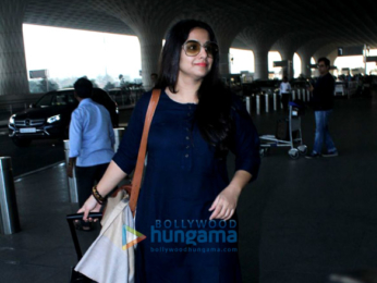 Shraddha Kapoor and Vidya Balan snapped at the airport