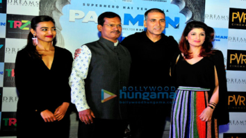Akshay Kumar, Twinkle Khanna and others grace the press conference of ‘Pad Man’ in Delhi
