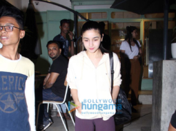 Alia Bhatt spotted at The Kitchen Garden in Bandra
