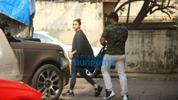 Alia Bhatt spotted at a gym in Bandra