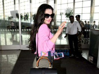 Ameesha Patel and Bhumi Pednekar snapped at the airport