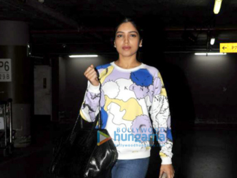 Ameesha Patel and Bhumi Pednekar snapped at the airport