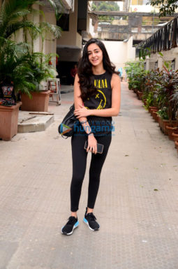 Ananya Panday spotted after salon session in Bandra