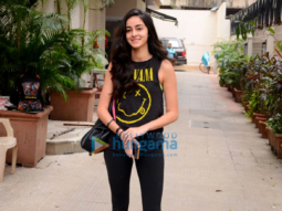 Ananya Panday spotted after salon session in Bandra
