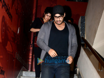 Arjun Kapoor and Anshula Kapoor snapped at PVR Juhu