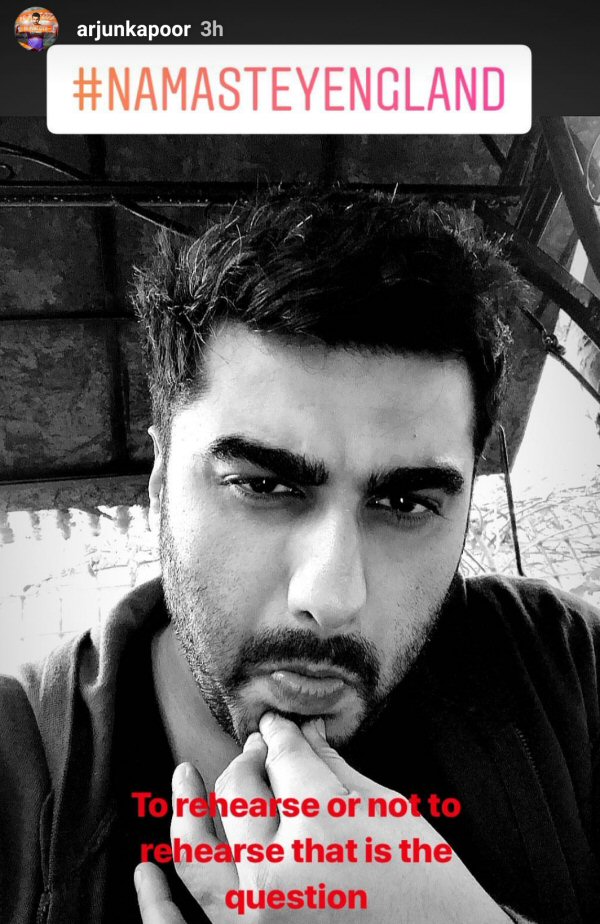 Arjun Kapoor begins prep for Vipul Shah's Namastey England Arjun Kapoor begins prep for Vipul Shah's Namastey England