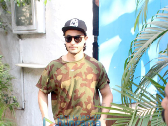 Ayush Sharma spotted at Olive