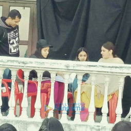 On The Sets Of The Movie Batti Gul Meter Chalu