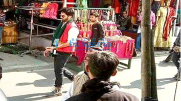 On The Sets Of The Movie Batti Gul Meter Chalu
