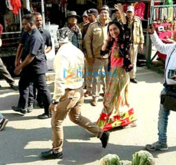 On The Sets Of The Movie Batti Gul Meter Chalu