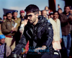 On The Sets Of The Movie Batti Gul Meter Chalu