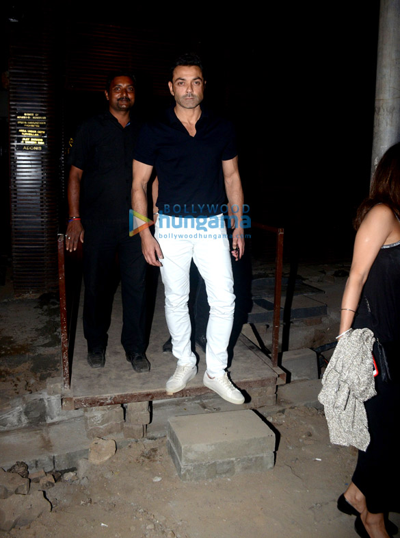 bobby deol spotted at estella juhu 4