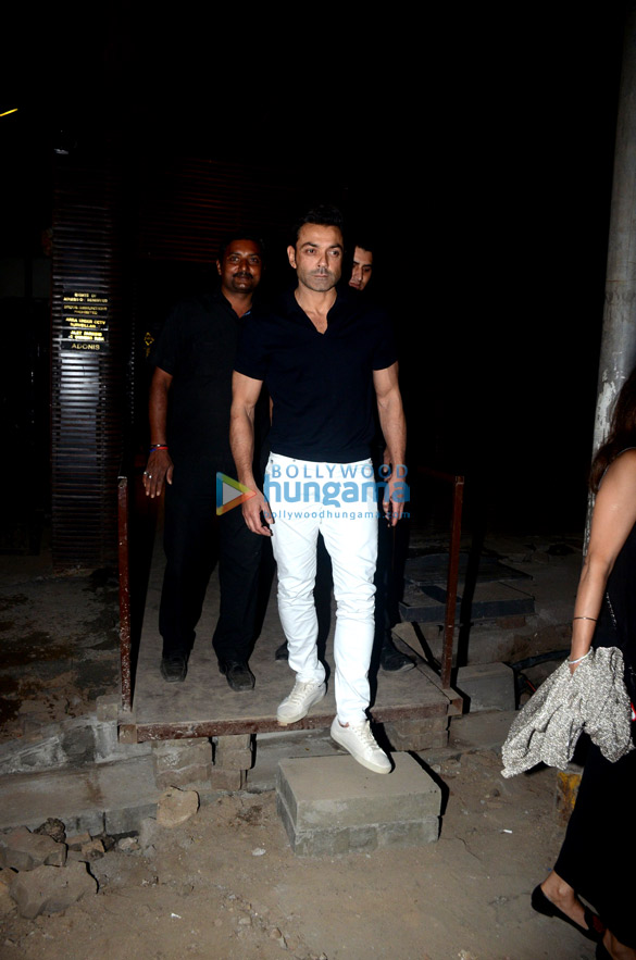 Bobby Deol spotted at Estella in Juhu