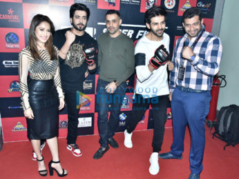 Cast of Sonu Ke Tittu Ki Sweety snapped attending the Super Fight League