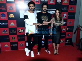 Cast of Sonu Ke Tittu Ki Sweety snapped attending the Super Fight League
