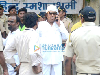 Celebs attend Sridevi's cremation ceremony at Seva Samaj Crematorium and Hindu Cemetery in Vile Parle, Mumbai