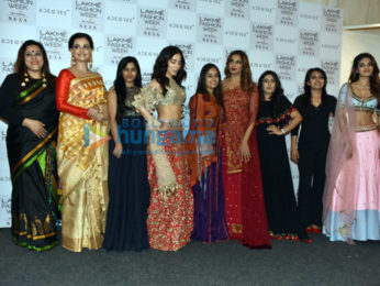 Celebs grace the red carpet of Lakme Fashion Week 2018