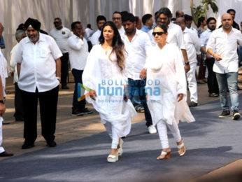 Celebs snapped attending Sridevi's condolence meeting at Celebrations Sports Club