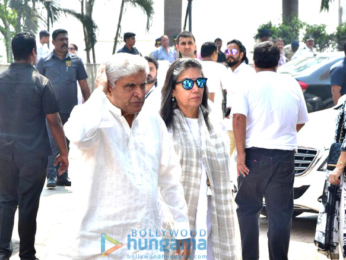 Celebs snapped attending Sridevi's condolence meeting at Celebrations Sports Club