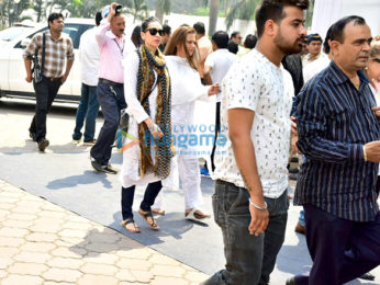 Celebs snapped attending Sridevi's condolence meeting at Celebrations Sports Club