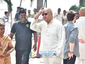 Celebs snapped attending Sridevi's condolence meeting at Celebrations Sports Club