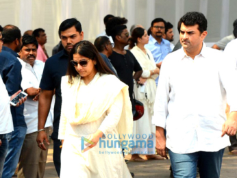 Celebs snapped attending Sridevi's condolence meeting at Celebrations Sports Club