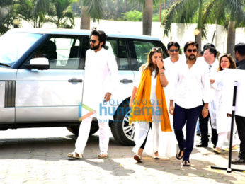 Celebs snapped attending Sridevi's condolence meeting at Celebrations Sports Club