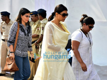 Celebs snapped attending Sridevi's condolence meeting at Celebrations Sports Club