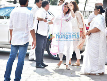 Celebs snapped attending Sridevi's condolence meeting at Celebrations Sports Club