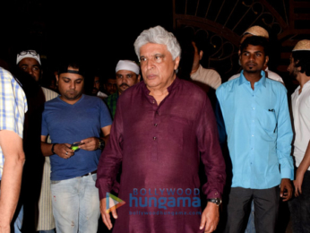 Celebs snapped attending a funeral at the Versova kabrastan