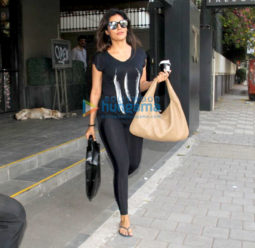 Chitrangda Singh spotted outside a cafe in Bandra