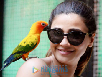 Daisy Shah snapped visiting the Bangkok Zoo