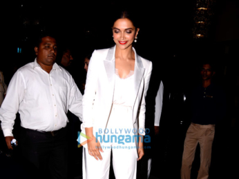 Deepika Padukone snapped attending an awards function