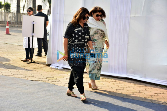 farah khan arbaaz khan mohit marwah snapped arriving to pay their last respects to sridevi 1