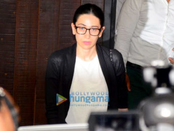 Farhan Akhtar and his mother, Saroj Khan, Ritesh Sidhwani and Farah Khan snapped at Anil Kapoor's house