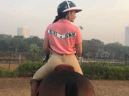 After pole dancing and sketching, Jacqueline Fernandez enjoys horse riding