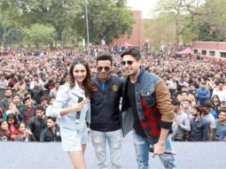 Here’s how the team of Aiyaary had a gala time at Delhi University’s SRCC college