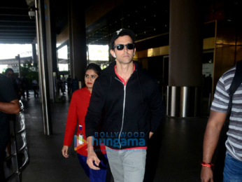 Hrithik Roshan and Emraan Hashmi snapped at the airport