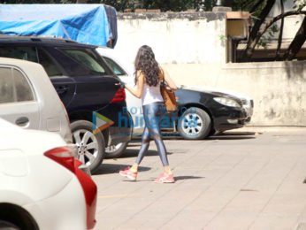 Janhvi Kapoor spotted at the gym