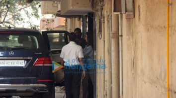 Janhvi Kapoor spotted at the gym in Bandra