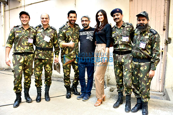 john abraham and diana penty snapped promoting their film parmanu the story of pokhran 1