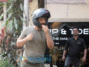 John Abraham spotted at Tip and Toe