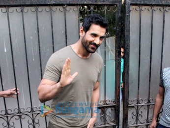 John Abraham spotted at Tip and Toe