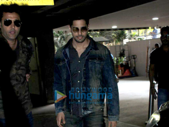 Kanika Kapoor, Sophie Choudry, Sidharth Malhotra, Shraddha Kapoor snapped at the airport