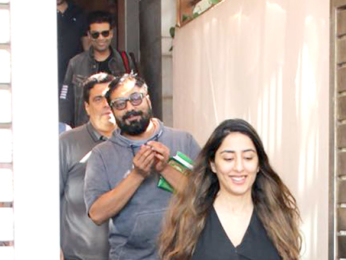 Karan Johar, Anurag Kashyap, Dibakar Banerjee, Ronnie Screwvala snapped at Zoya Akhtar's house