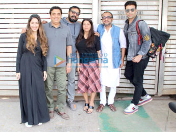 Karan Johar, Anurag Kashyap, Dibakar Banerjee, Ronnie Screwvala snapped at Zoya Akhtar's house