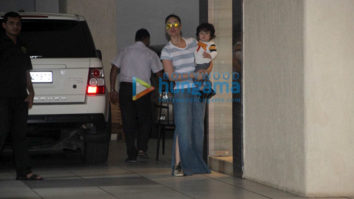 Kareena Kapoor Khan and her son Taimur Ali Khan snapped in Mumbai