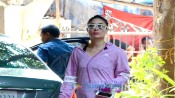 Kareena Kapoor Khan spotted at the gym in Bandra